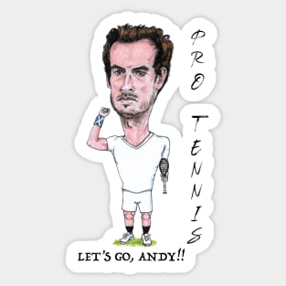 Andy Murray Pro Tennis Sticker